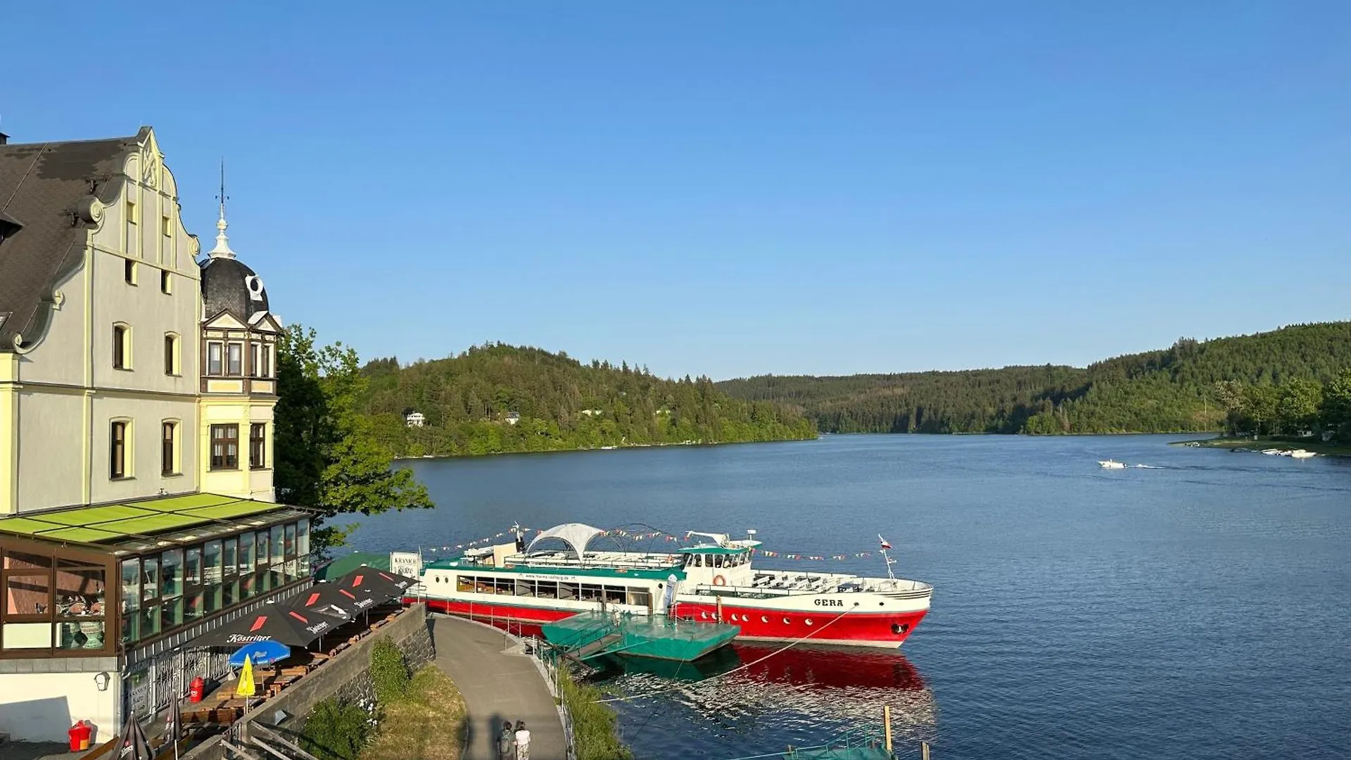 Komfortables Ferienhaus In Lichtenberg Bei Hof Im Frankenwald 400M Vom See Nahe Bad Steben Lichtenberg (Bavaria)